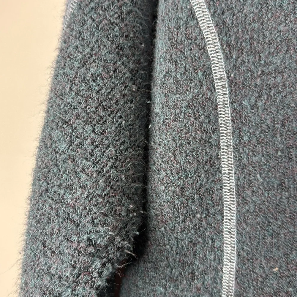 Kuhl Alfpaca Fleece Blue Polyester Full Zip Sweatshirt XL